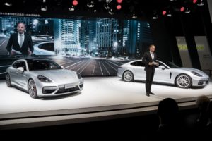 Debiut bazowej Porsche Panamery Executive w Szanghaju