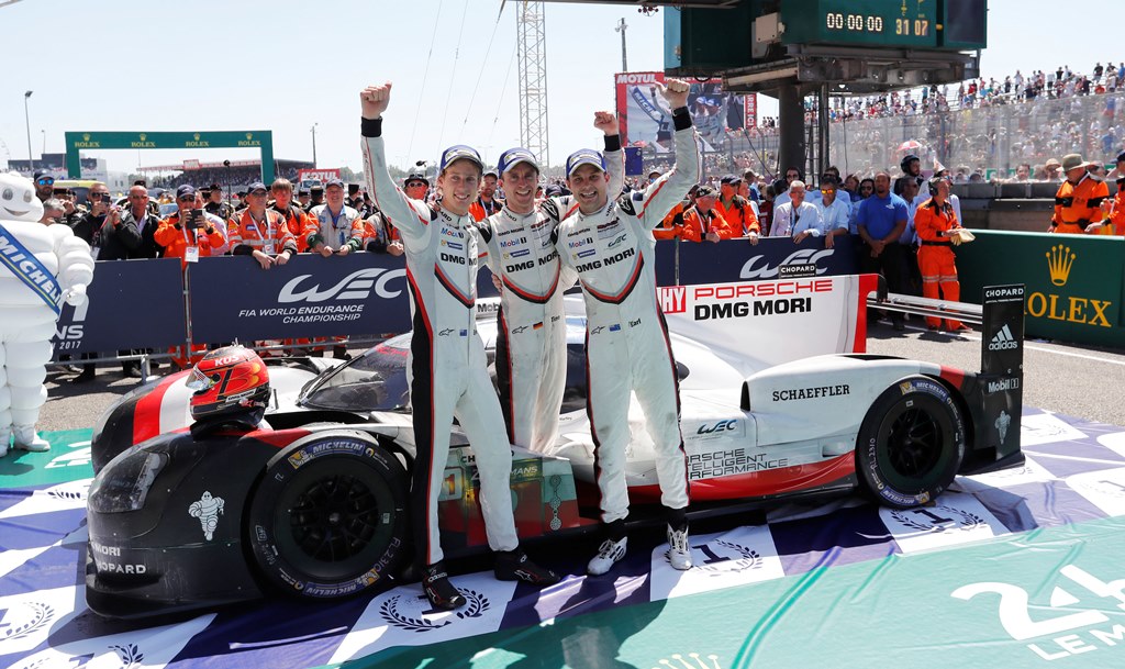 Zwycięstwo Porsche w tegorocznym wyścigu 24h Le Mans