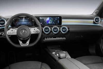 Wnętrze nowego Mercedesa Klasy A