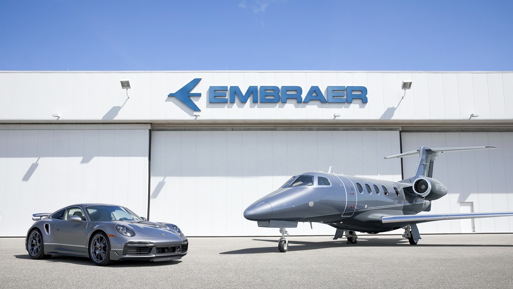 Kooperacja Porsche i firmy Embraer