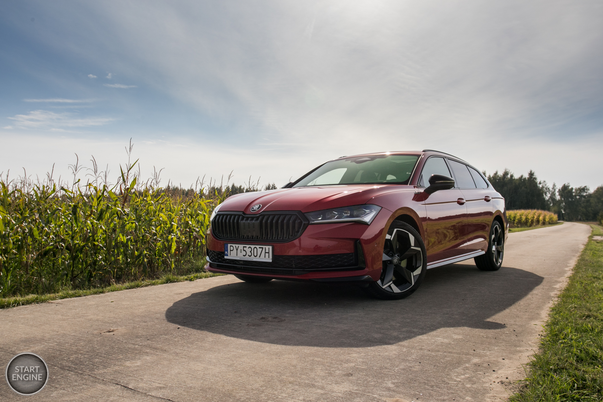 Škoda Superb Combi Sportline 2.0 TDI 193 KM DSG7 4x4