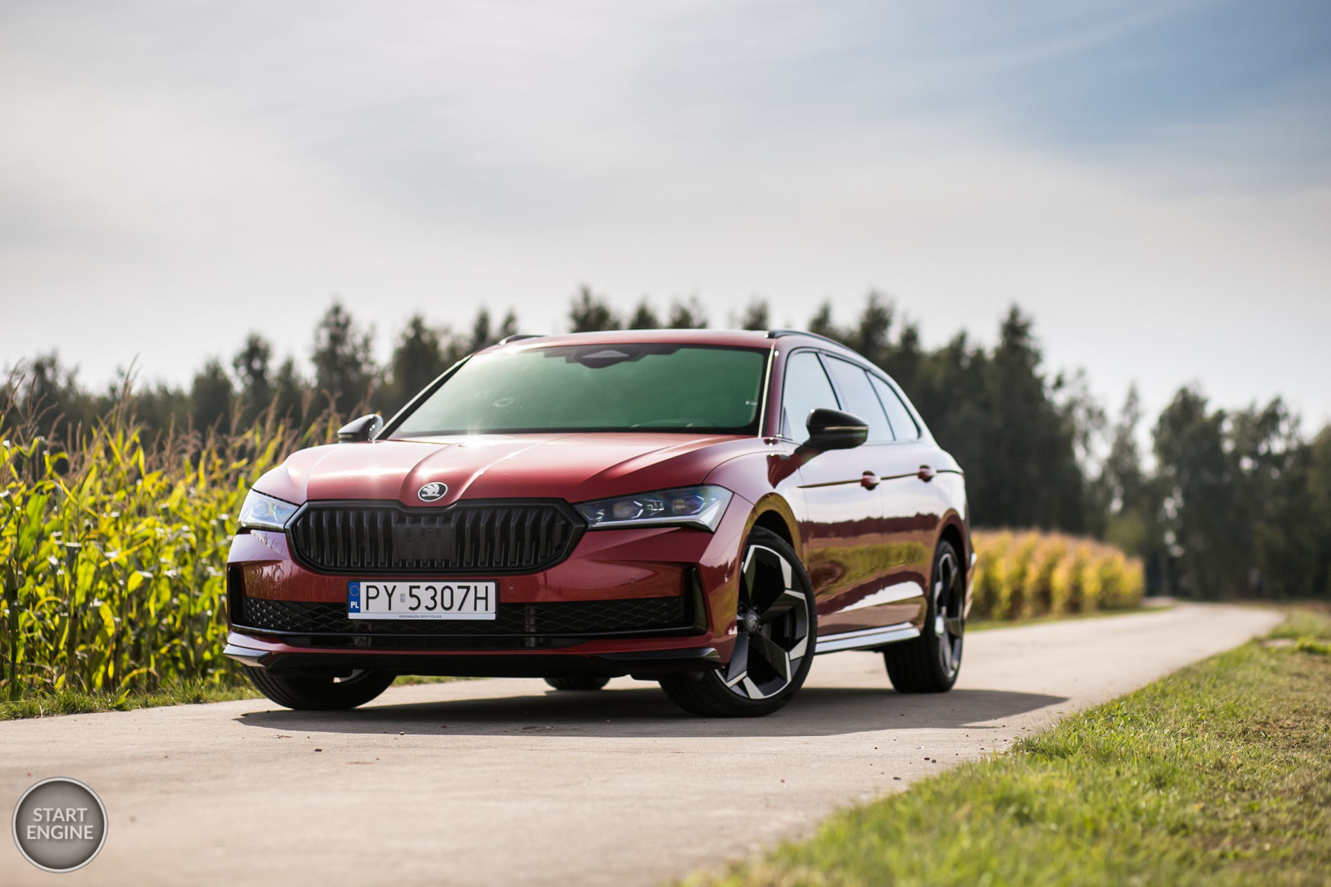 Škoda Superb Combi Sportline 2.0 TDI 193 KM DSG7 4x4